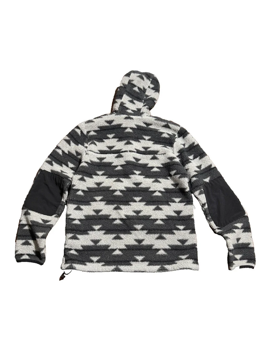 The North Face Mens Campshire Fleece Hoodie S Aztec Sherpa 1/4 Zip Pullover Gorp